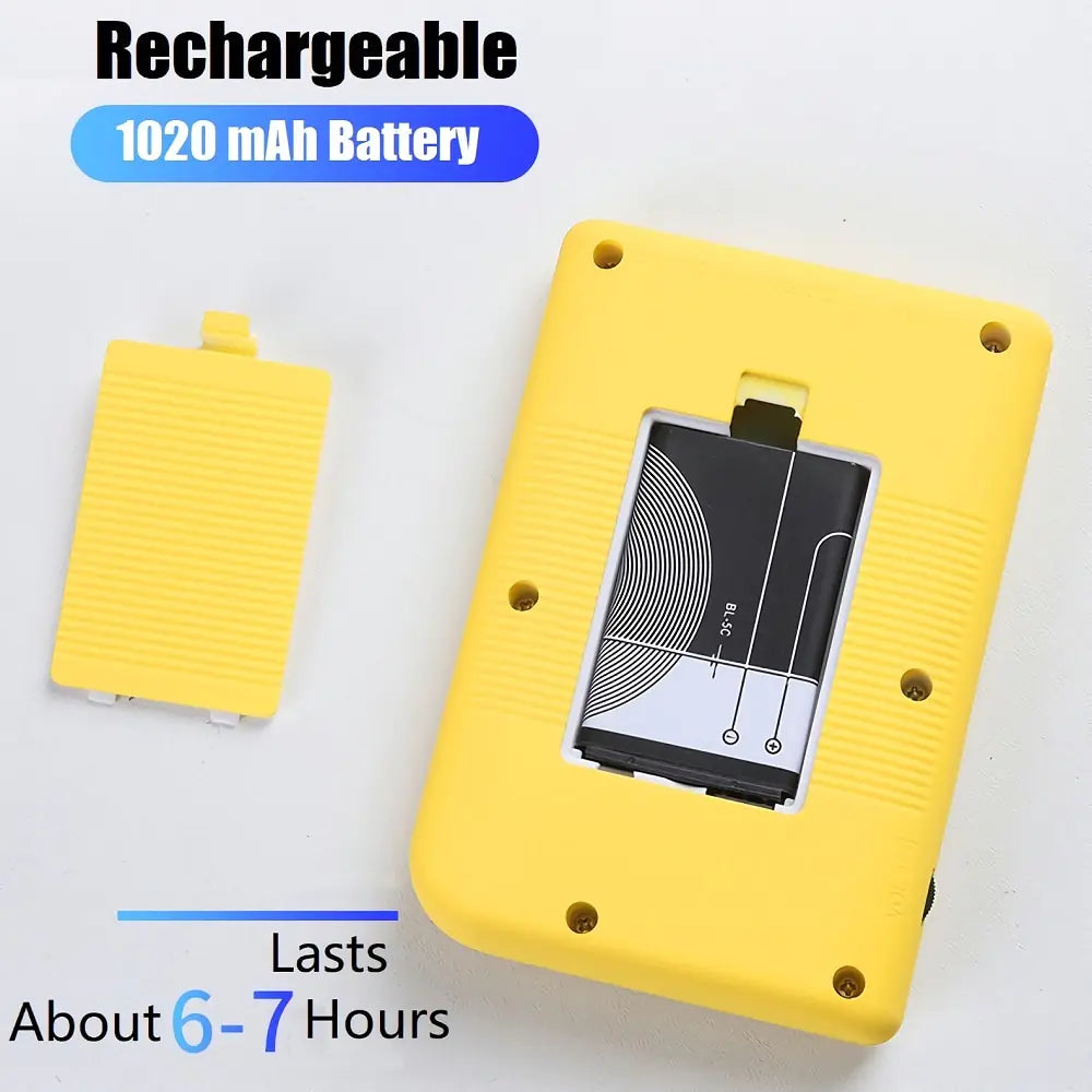 Retro 400-in-1 Portable Mini Game Console: Travel-Size, 3” Color Display