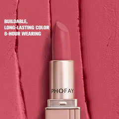 PHOFAY Matte Lipstick - Long-lasting & Waterproof