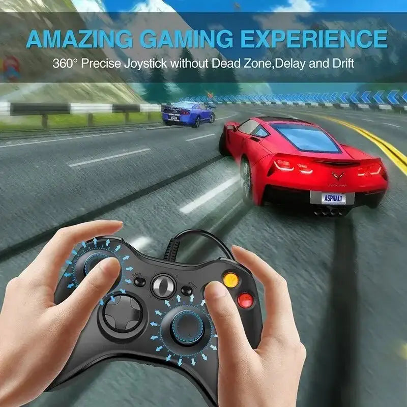 Enhanced Slim Pad Game Controller – Ideal for Serious Gamers
