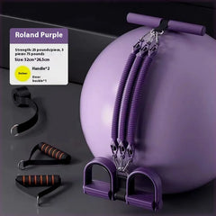 4-Strand Multi-Level Chest Expander with Foot Pedal