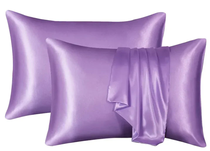 Luxury Silk-Like Pillowcase Set of 2