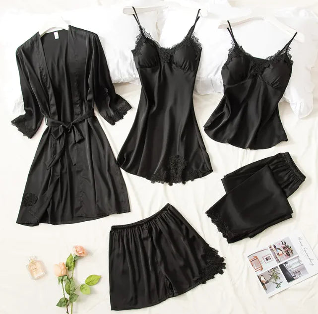 Luxury Women's Silk Pajama Set - Comfort Meets Style