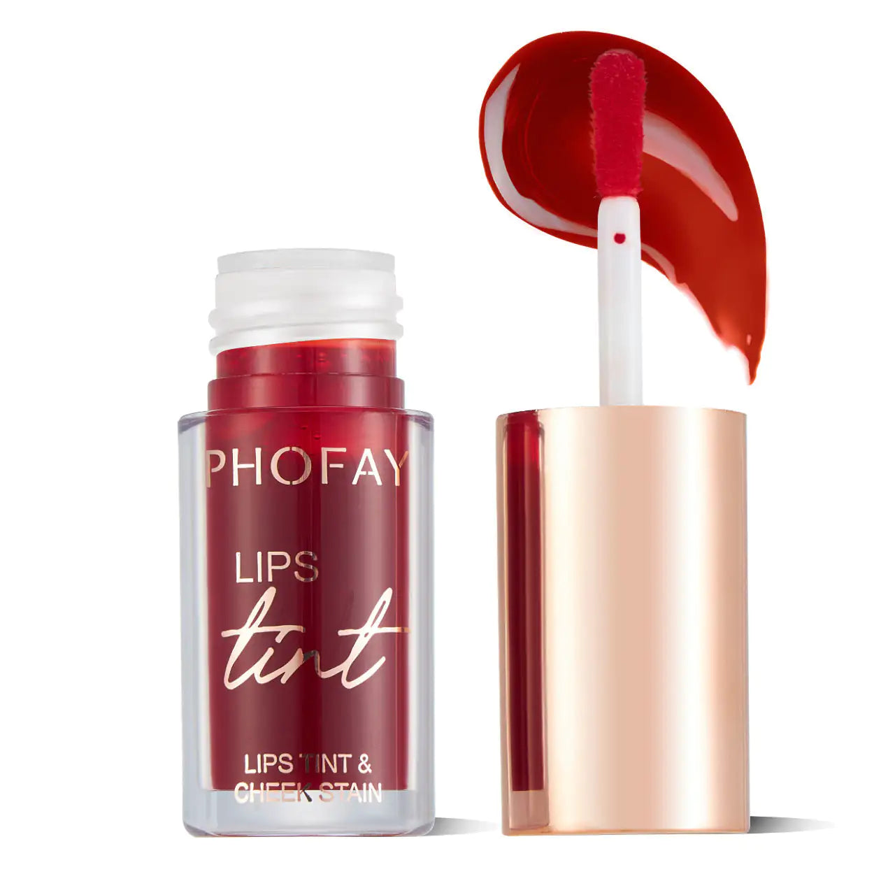 PHOFAY Long-Lasting Lip Tint, 4ML – Nourishing & Blendable