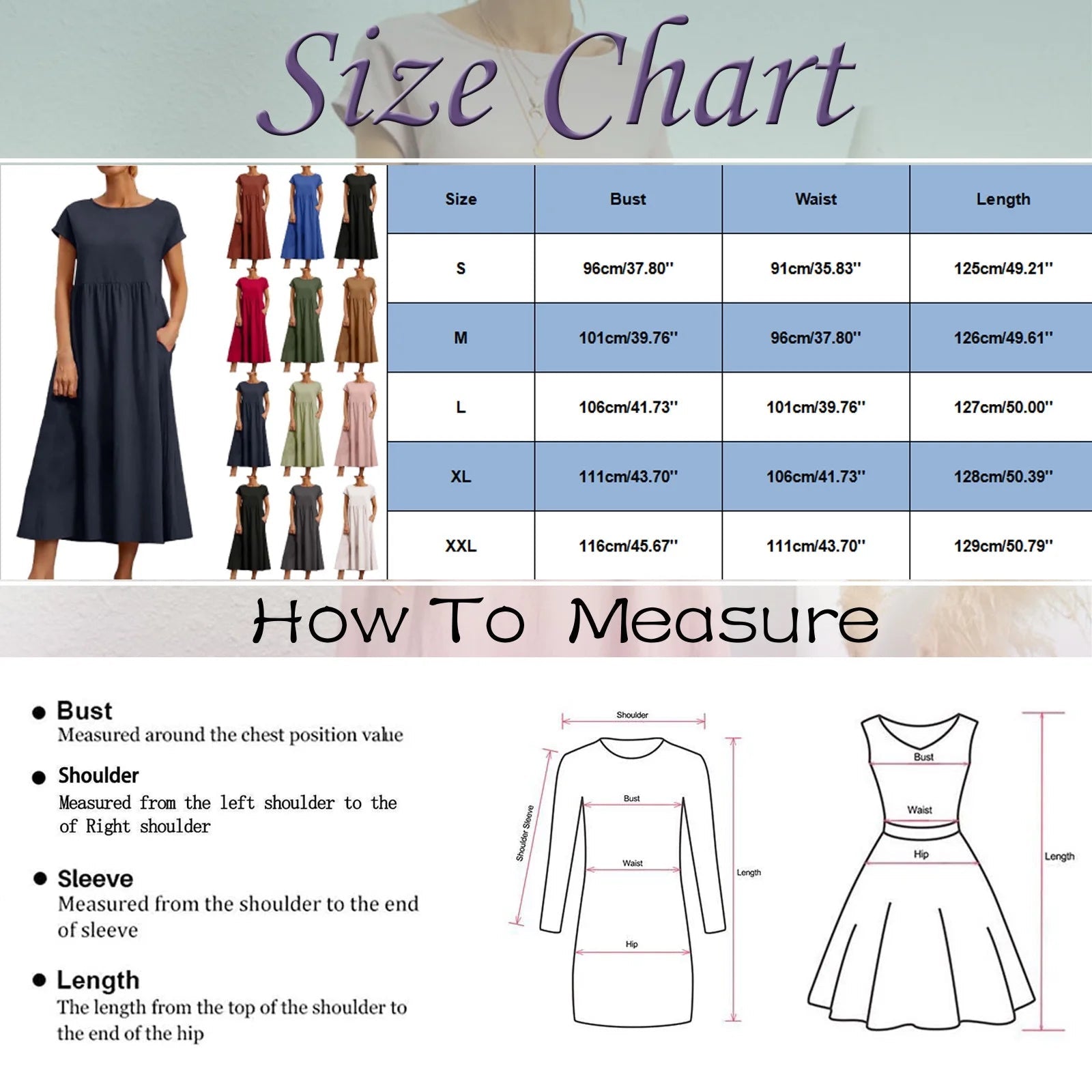 Breathable Cotton-Linen Sleeveless Dress with Pockets