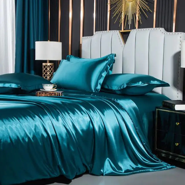 Luxurious Nordic Mulberry Silk Bedding Set