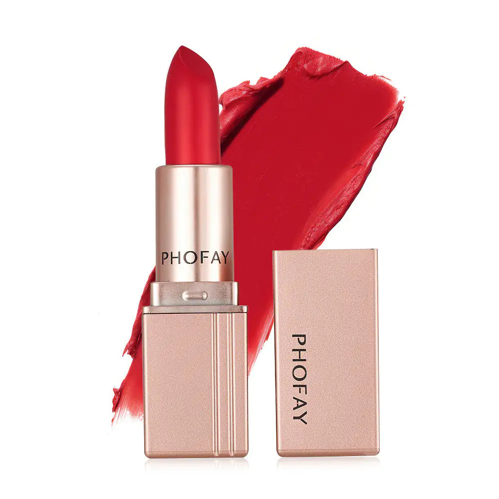 PHOFAY Matte Lipstick - Long-lasting & Waterproof