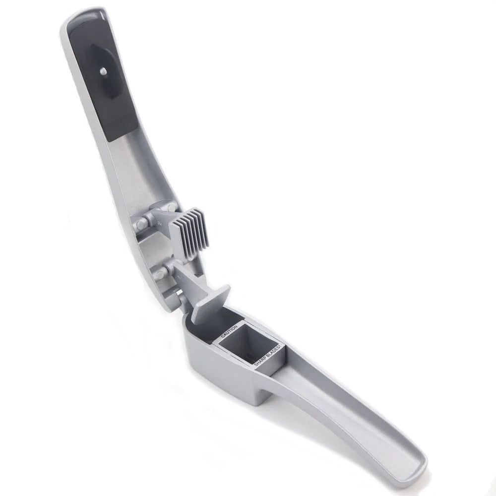 Dual-Function Garlic Press Mincer & Slicer - Kitchen Gadget
