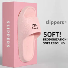 Cartoon Bear Non-Slip Rubber Slippers for Women & Men