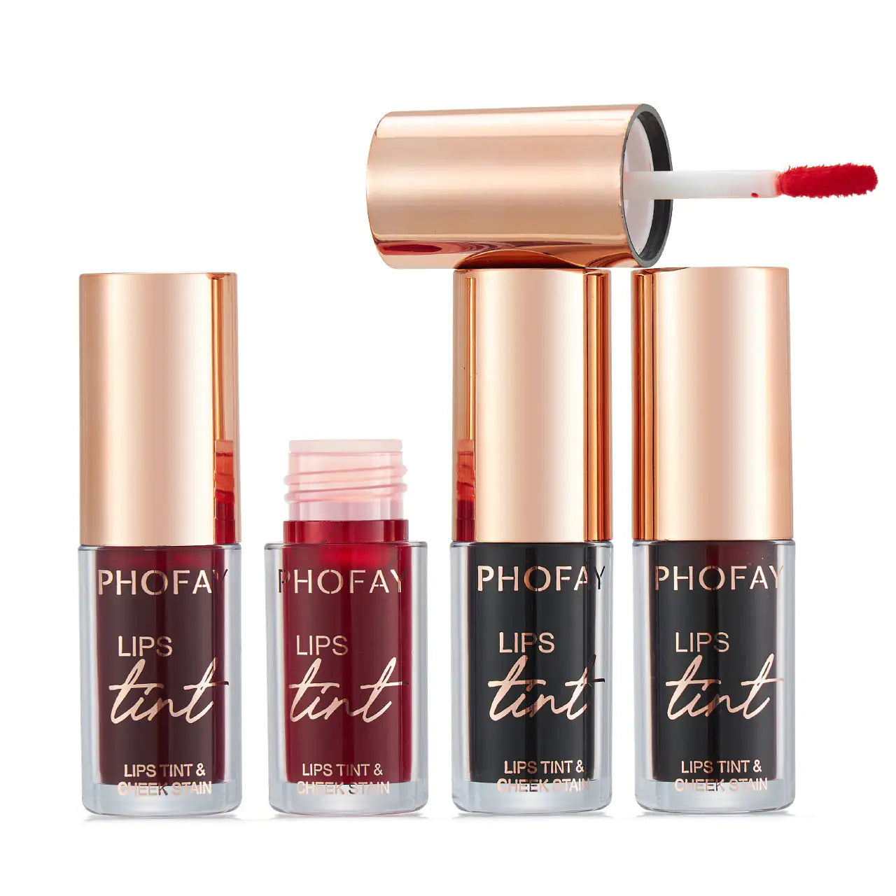 PHOFAY Long-Lasting Lip Tint, 4ML – Nourishing & Blendable