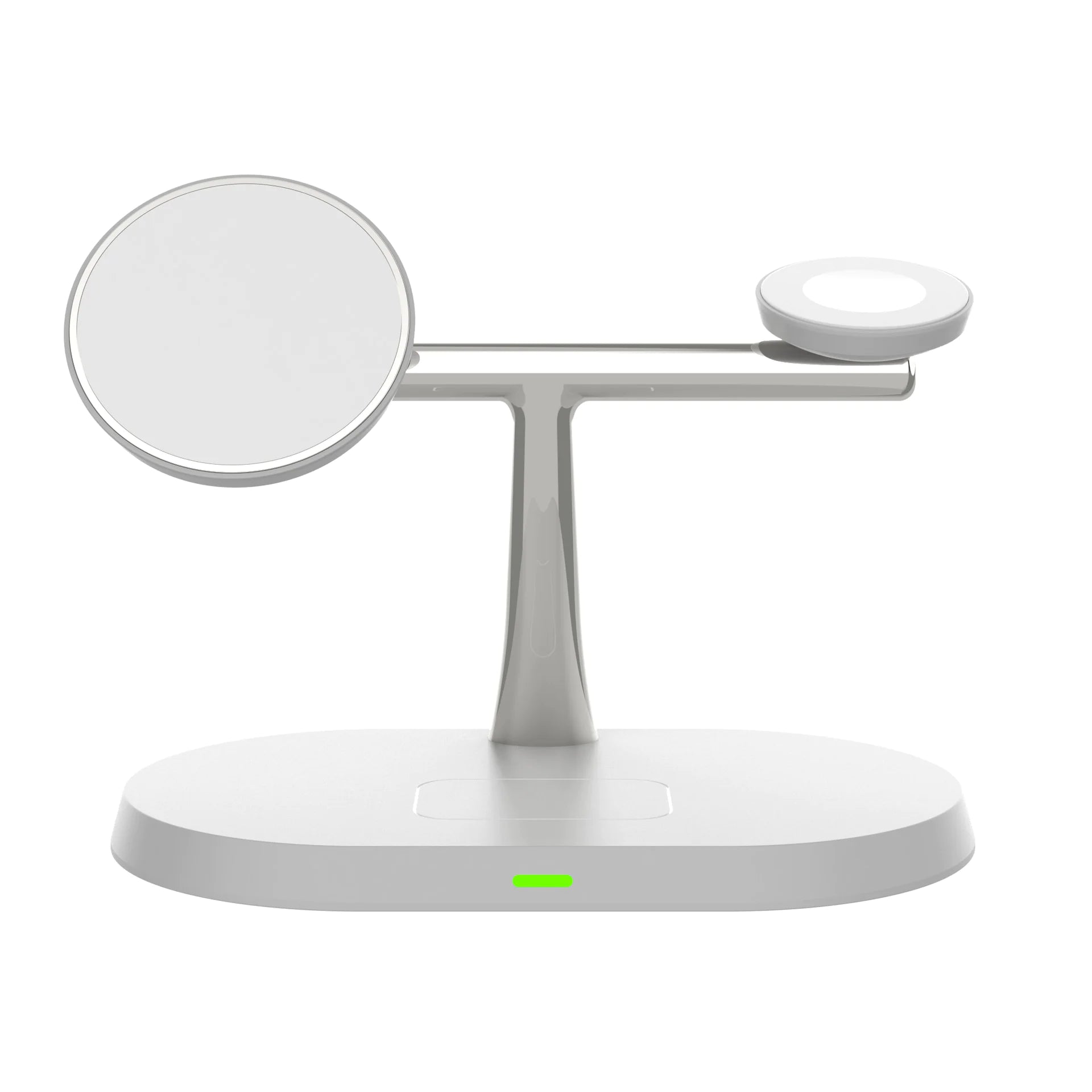 Magnetic 3-in-1 Desktop Wireless Charger - 15W