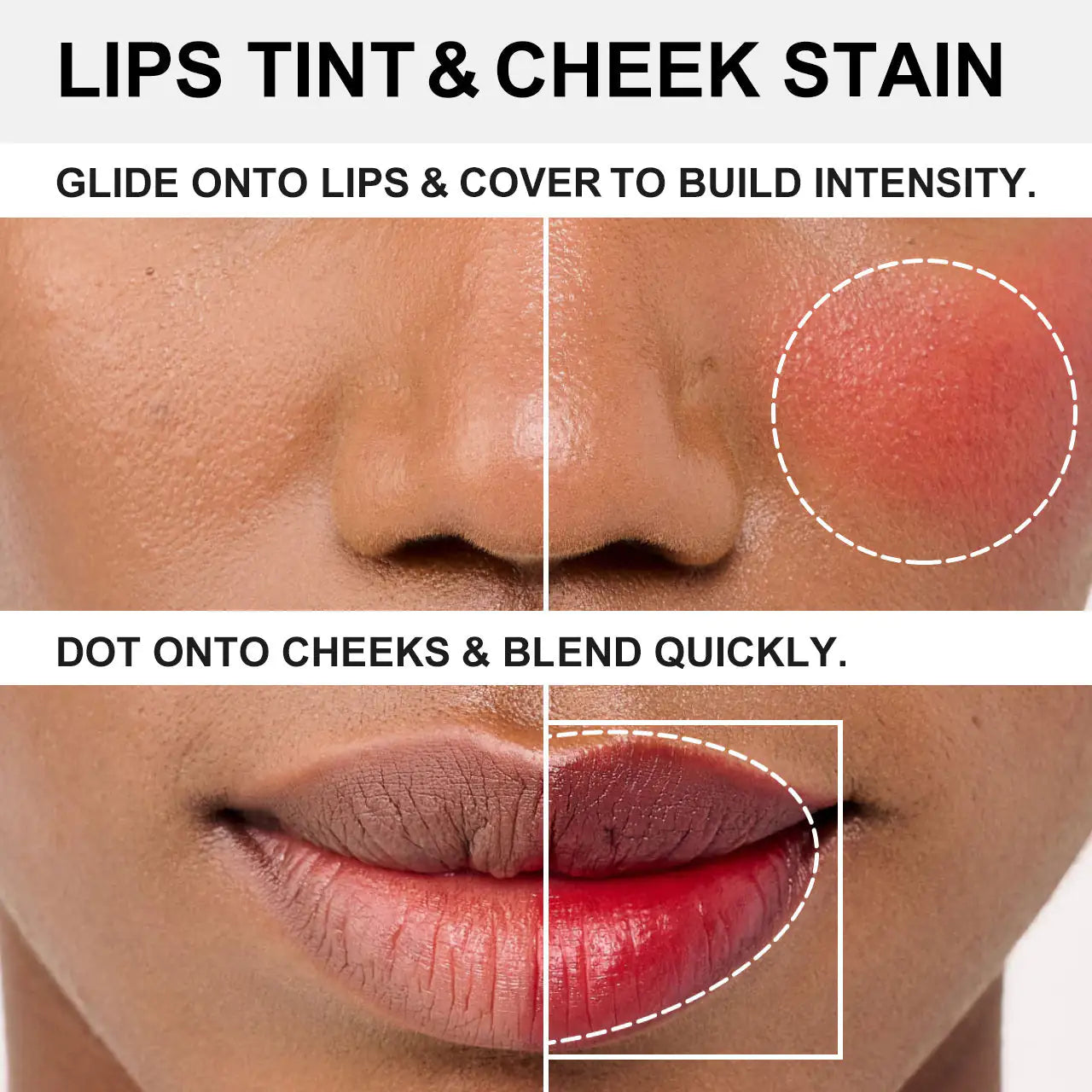 PHOFAY Long-Lasting Lip Tint, 4ML – Nourishing & Blendable