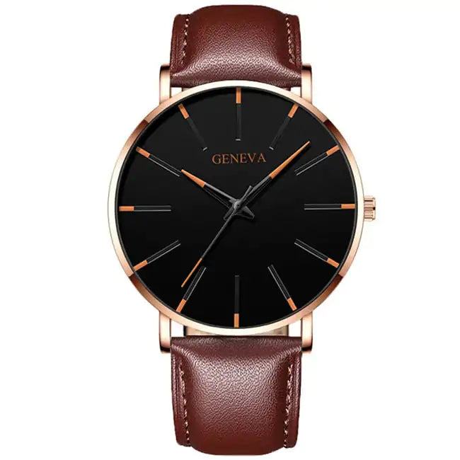 Elegant Minimalist Stainless Steel Watch