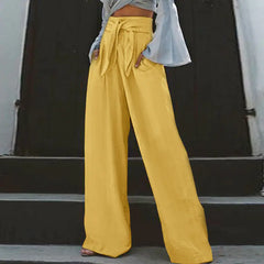 Cotton Linen Loose Women's Pants