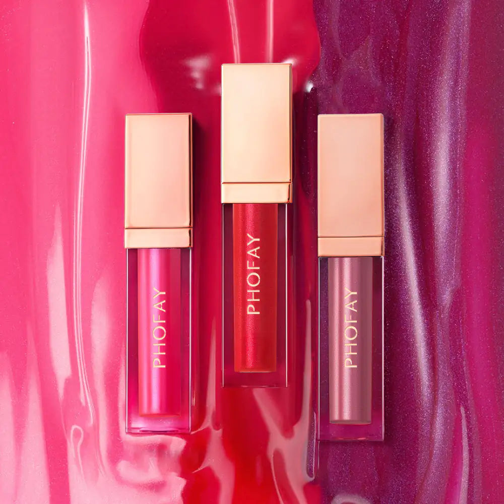 PHOFAY Ultra-Glossy Lip Gloss - High Shine, 6 ML