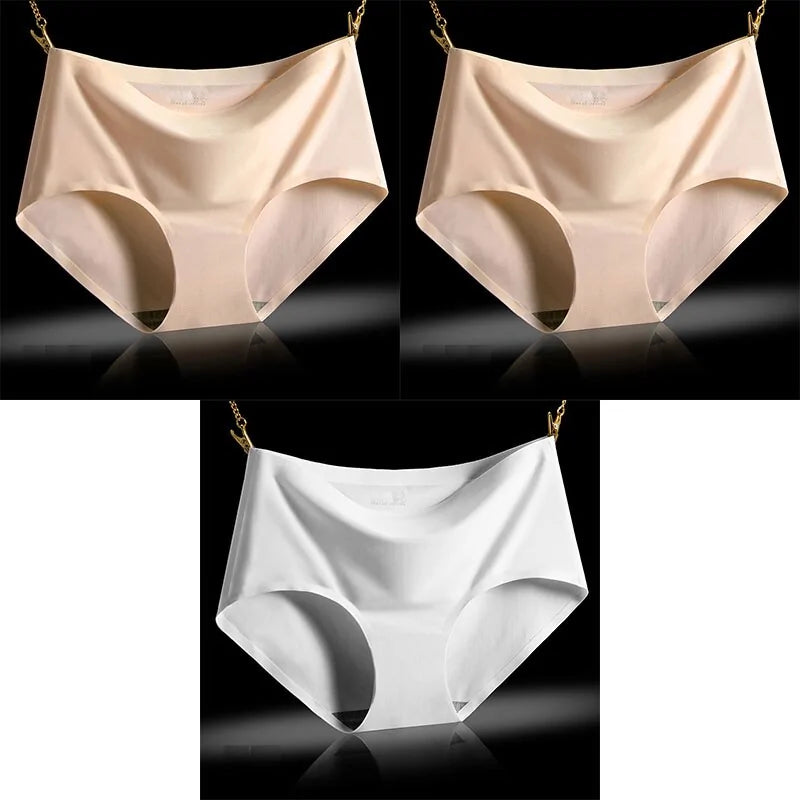 Luxurious Silk Seamless Low-Waist Panties