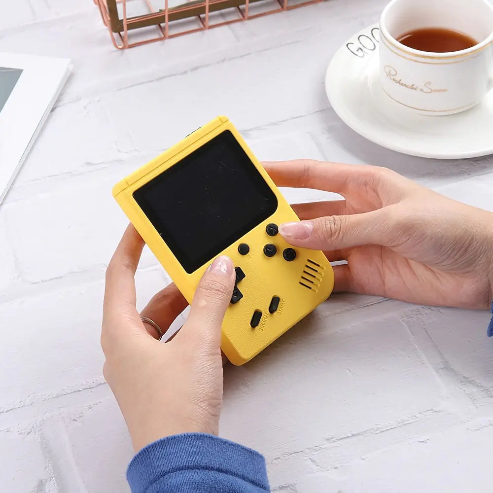 Retro 400-in-1 Portable Mini Game Console: Travel-Size, 3” Color Display