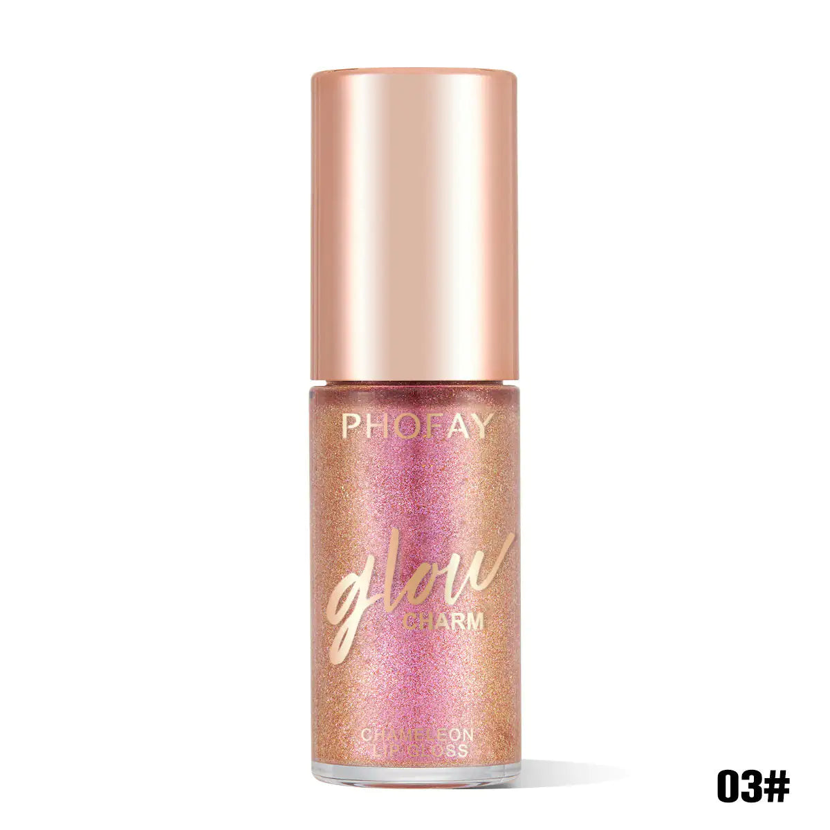 PHOFAY Moisturizing Shimmer Lip Gloss - Pure Glamour