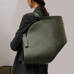 Chic Fan-Shaped Shoulder Bag | Versatile & Stylish