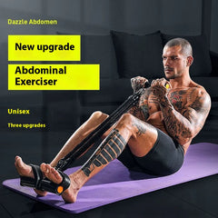 4-Strand Multi-Level Chest Expander with Foot Pedal