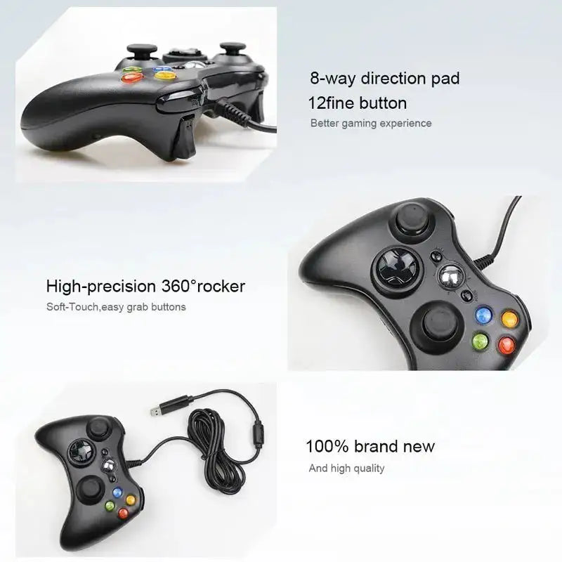 Enhanced Slim Pad Game Controller – Ideal for Serious Gamers