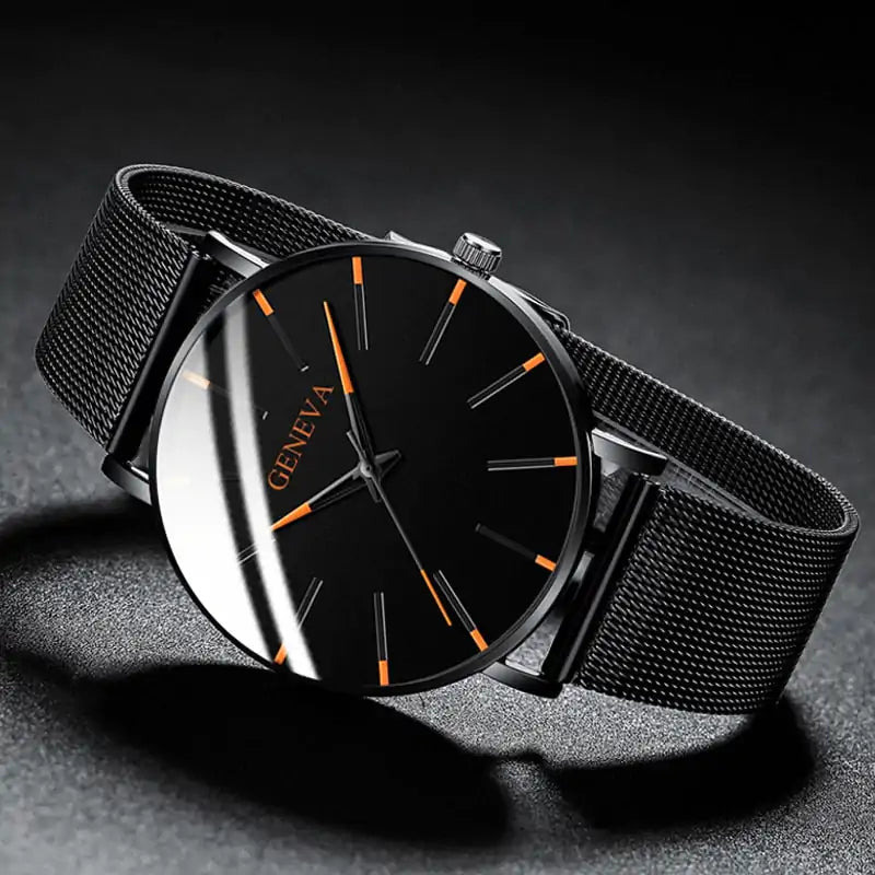 Elegant Minimalist Stainless Steel Watch