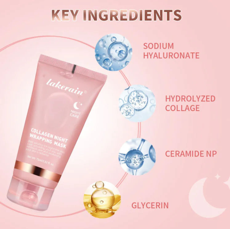 Lakerain Collagen Tear: Facial Mask for All Skin Types