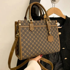 Chic Urban Simplicity Crossbody Bag in PU Leather