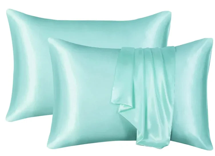 Luxury Silk-Like Pillowcase Set of 2