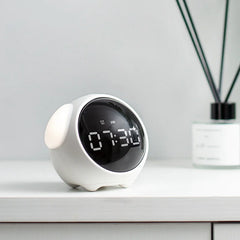 Expression LED Alarm Clock – Compact & Versatile