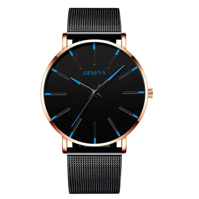 Elegant Minimalist Stainless Steel Watch