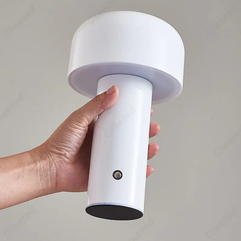 Chic Cordless Mushroom Desk Lamp - Rechargeable Italian Design