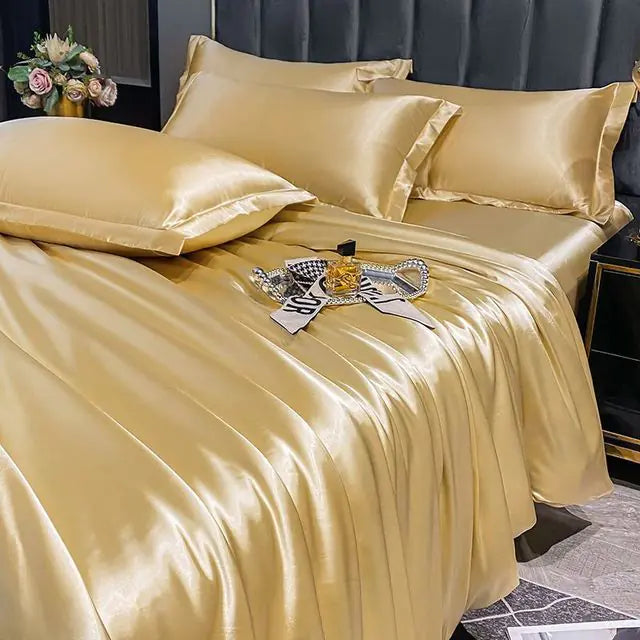Luxurious Nordic Mulberry Silk Bedding Set