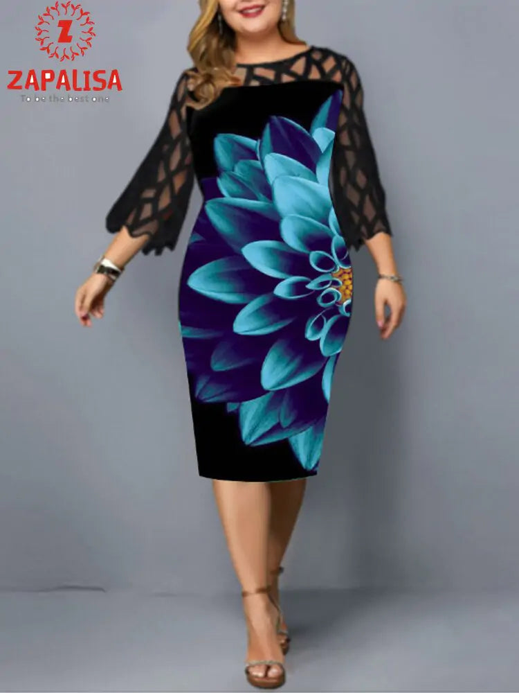 Chic Plus Size Dress – Capture Grace & Poise