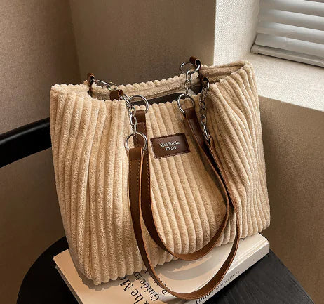 Stylish Large Shoulder Bag - Ample Space & Durable Design
