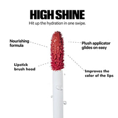 PHOFAY Ultra-Glossy Lip Gloss - High Shine, 6 ML