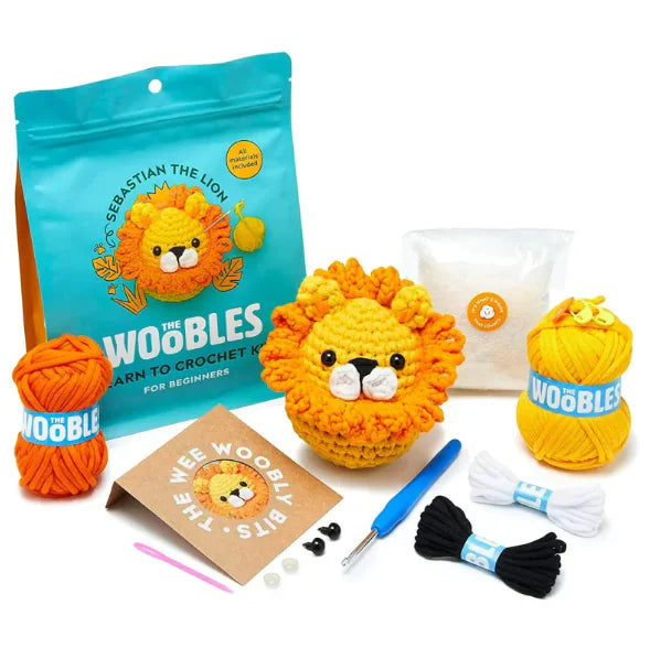 Easy Starter Crochet Kit with Video Tutorials for Beginners