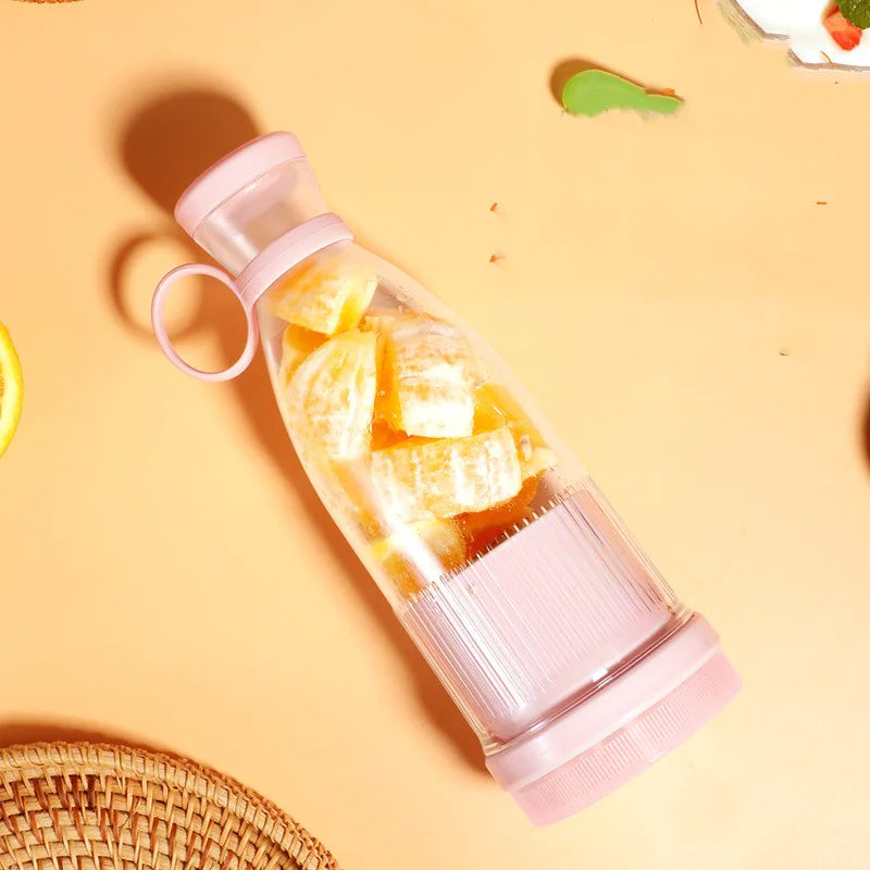 Portable USB Multifunctional Blender 350ml - Wire-Free Juice On-the-Go