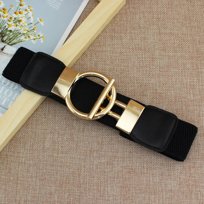 Chic Elastic Ladies Dress Belts - Enhance Any Outfit