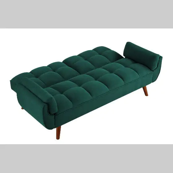 Elegant Green Linen Fabric Sofa for Modern Homes