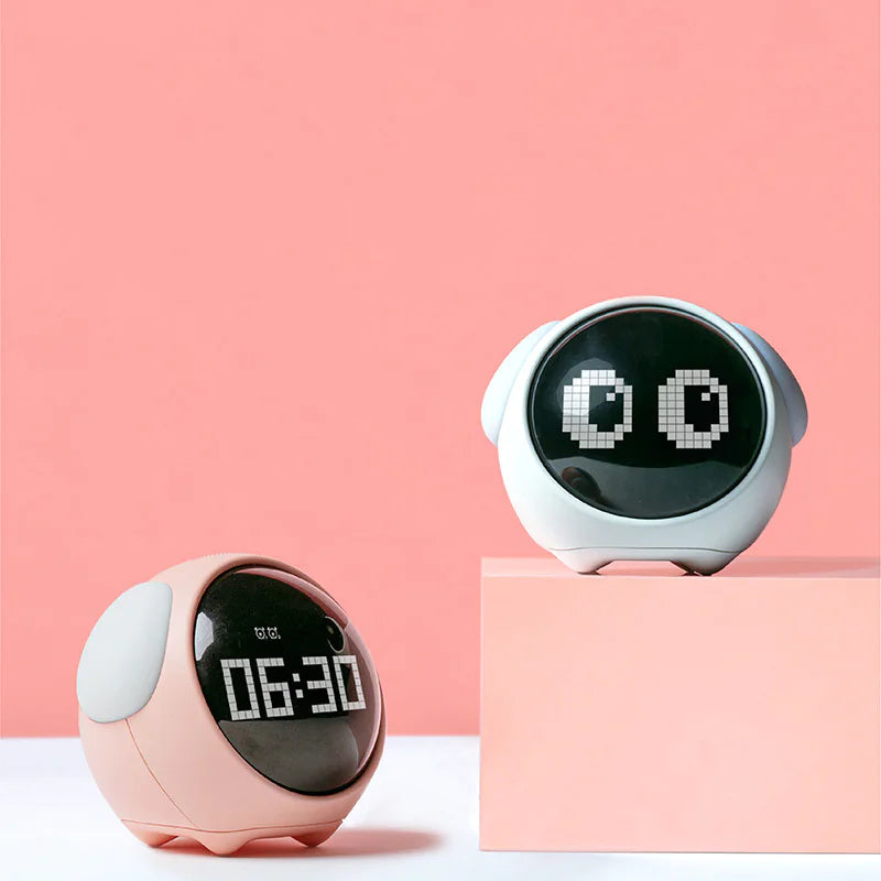 Expression LED Alarm Clock – Compact & Versatile