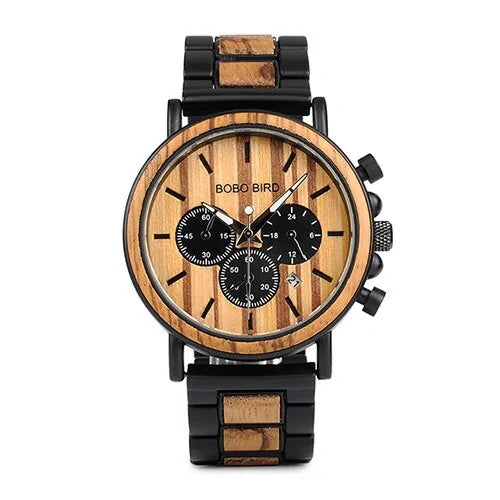 Eco-Friendly Luxury Wooden Wristwatch