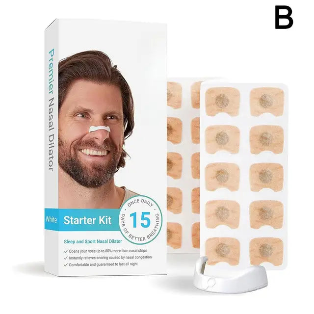 Enhanced Breathing Nasal Dilator - Comfort Fit & Reusable